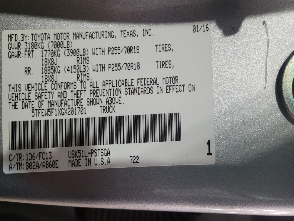 2016 Toyota Tundra in Lubbock, TX 79424 - 18128459 33