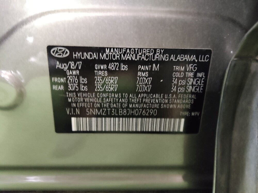 2018 Hyundai Santa Fe in Live Oak, TX 78233 - 18128481 33