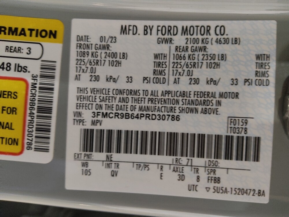 2023 Ford Bronco Sport in Tulsa, OK 74145 - 18128485 33