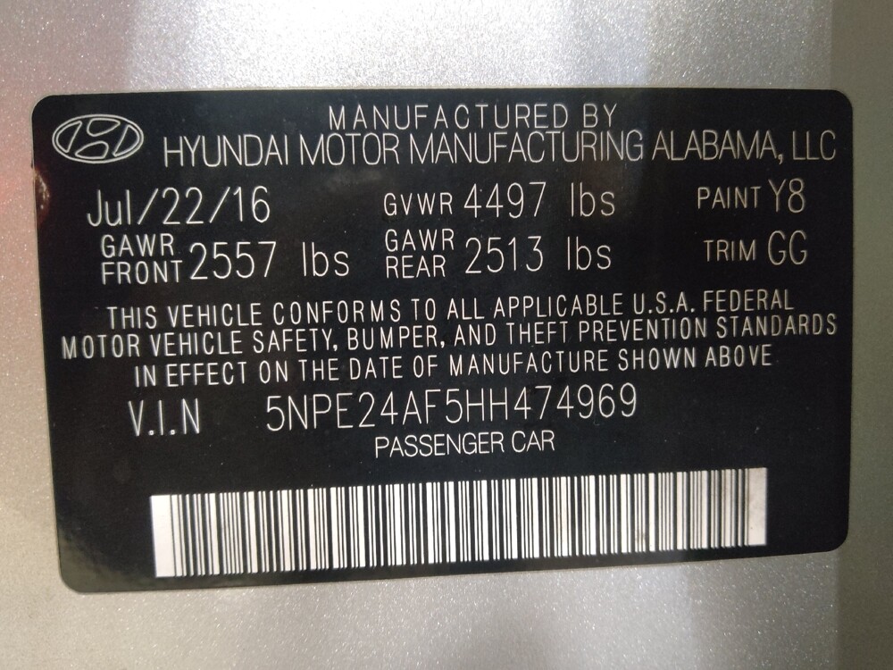 2017 Hyundai Sonata in Jacksonville, FL 32210 - 18128506 33