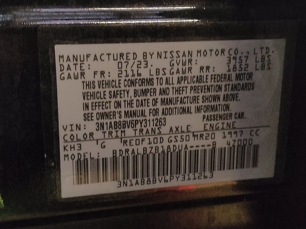 2023 Nissan Sentra in Sanford, FL 32773 - 18128516 33