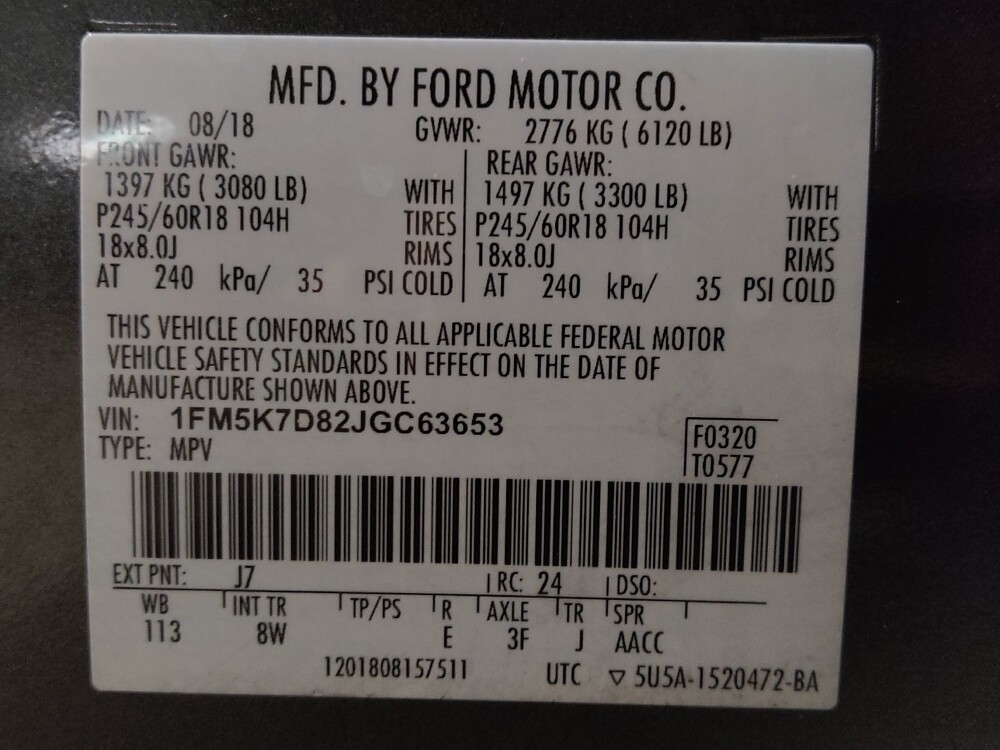 2018 Ford Explorer in Kissimmee, FL 34744 - 18128533 33