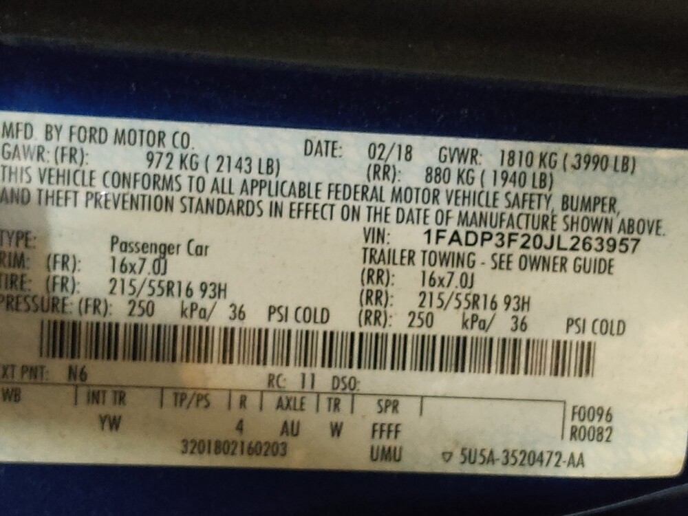 2018 Ford Focus in Fayetteville, NC 28304 - 18128540 33