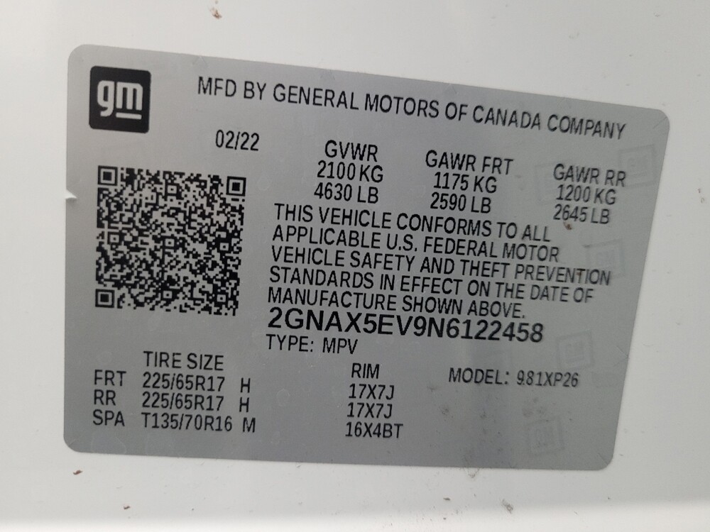 2022 Chevrolet Equinox in Glendale, AZ 85301 - 18128543 33