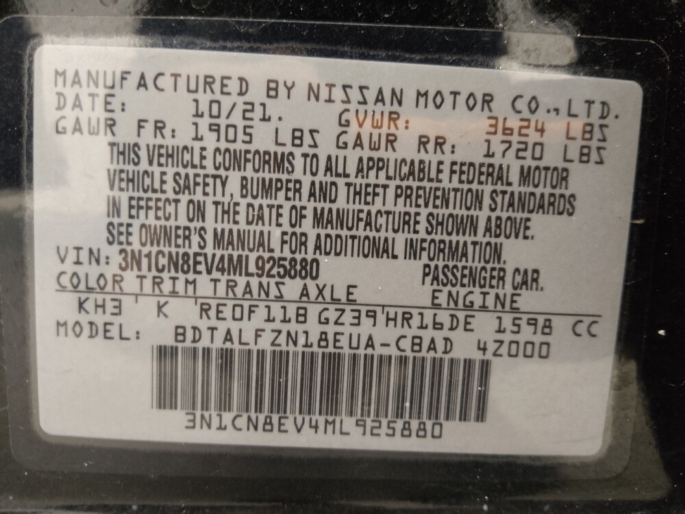 2021 Nissan Versa in Albuquerque, NM 87113 - 18128563 33