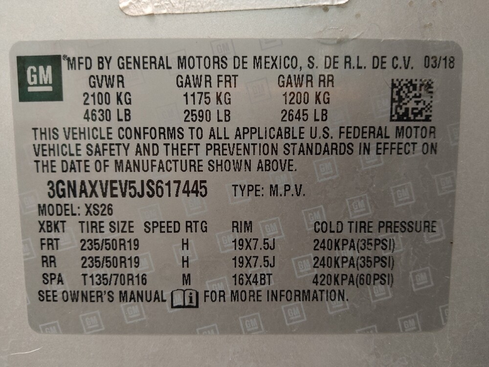 2018 Chevrolet Equinox in Lakewood, CO 80215 - 18128564 33