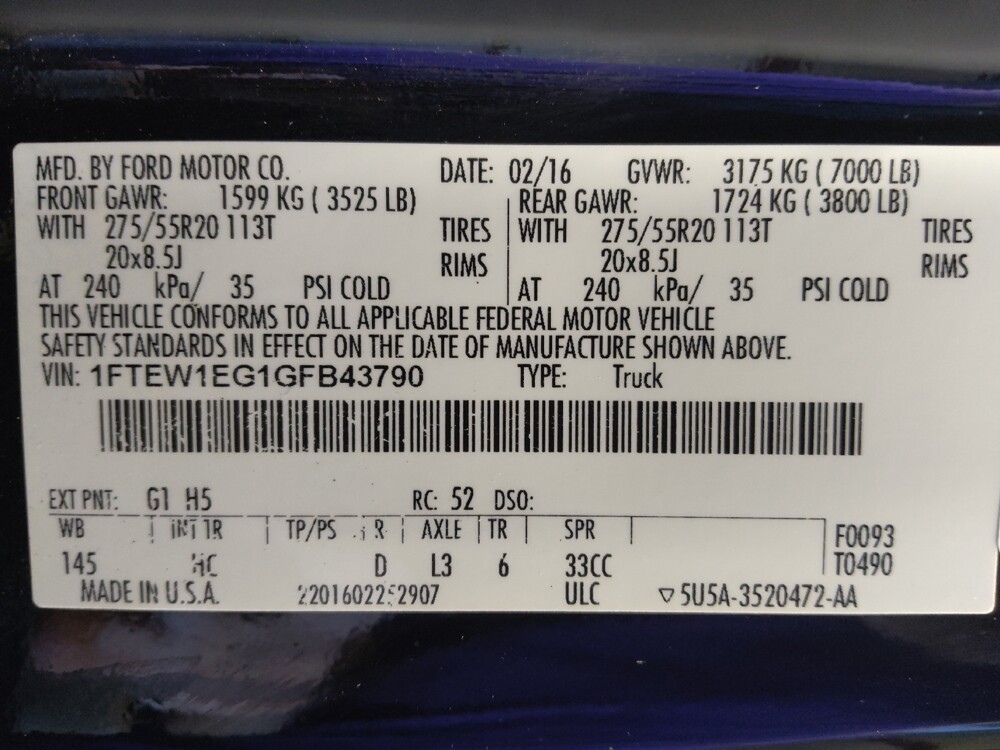 2016 Ford F150 in Houston, TX 77074 - 18128576 33