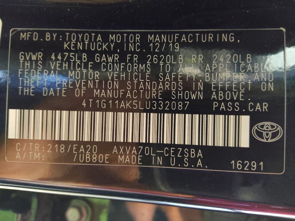 2020 Toyota Camry in Tyler, TX 75701 - 18128585 33