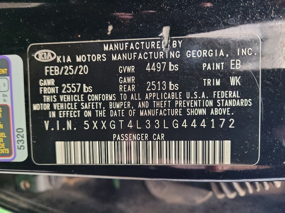 2020 Kia Optima in Toledo, OH 43617 - 18128589 33