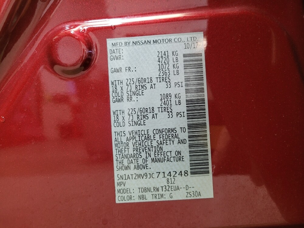 2018 Nissan Rogue in Toledo, OH 43617 - 18128590 33