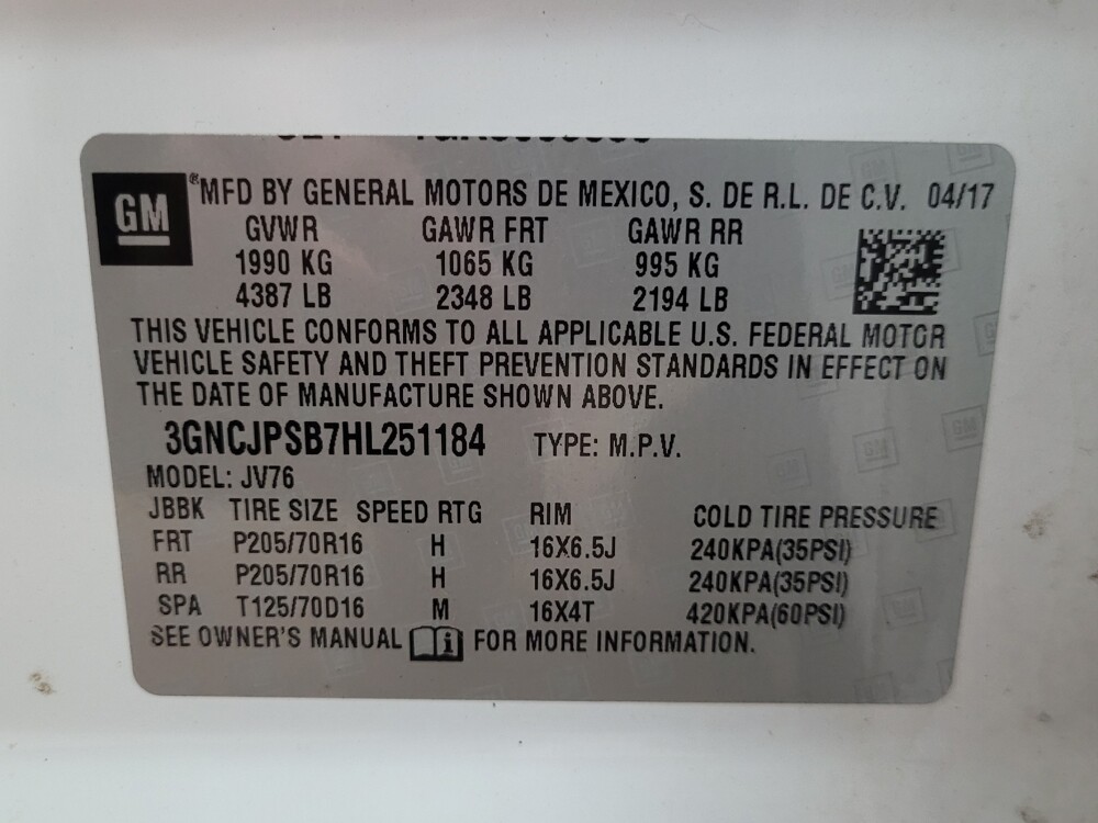 2017 Chevrolet Trax in Pittsburgh, PA 15236 - 18128598 33