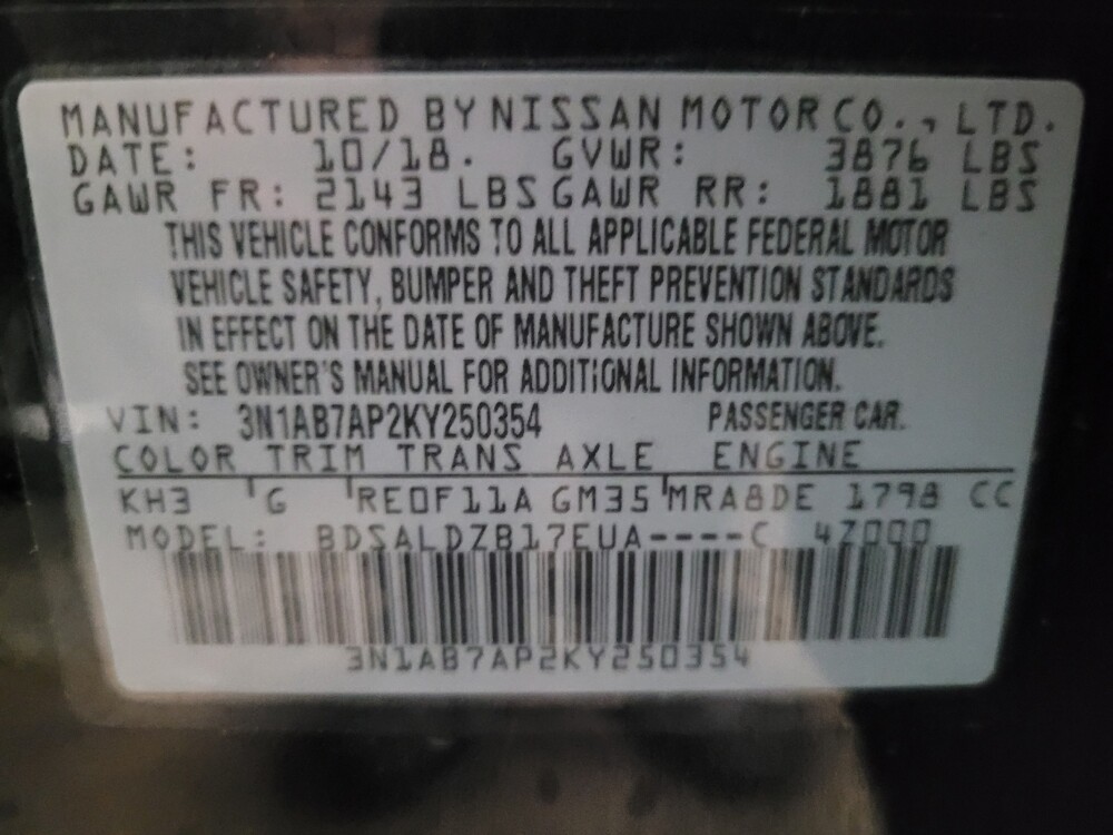 2019 Nissan Sentra in Pittsburgh, PA 15236 - 18128603 33