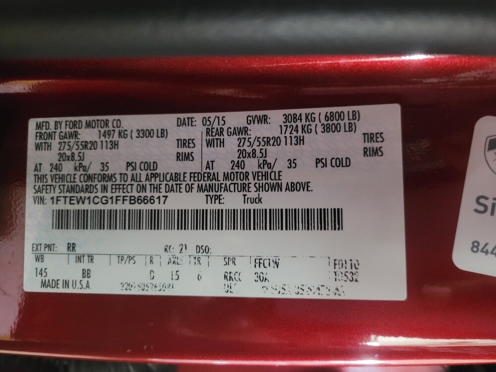 2015 Ford F150 in Union City, GA 30291 - 18128630 33