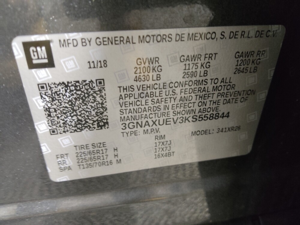 2019 Chevrolet Equinox in Midlothian, IL 60445 - 18128635 33