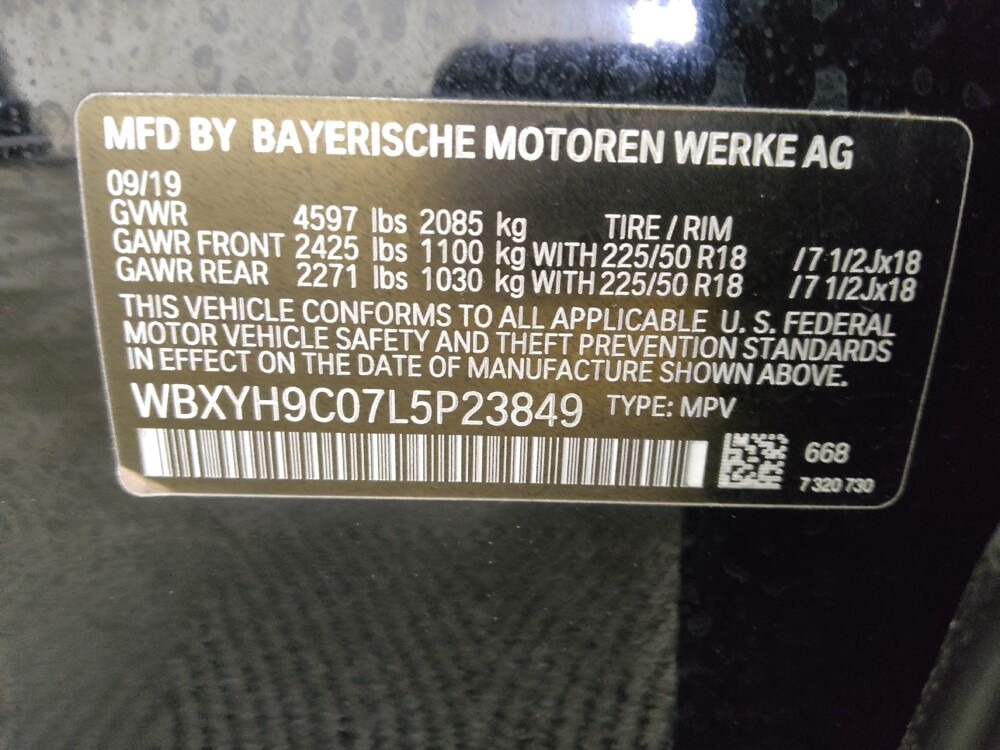 2020 BMW X2 in Midlothian, IL 60445 - 18128638 33