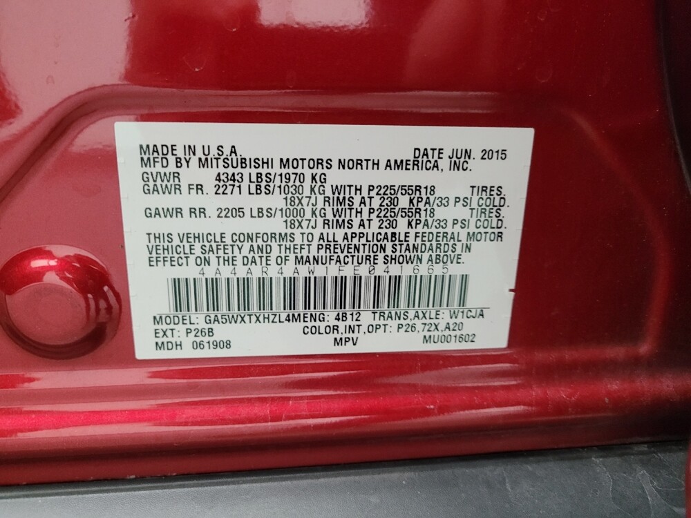 2015 Mitsubishi Outlander Sport in Eastpointe, MI 48021 - 18128642 33