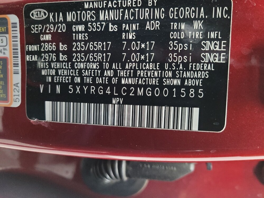 2021 Kia Sorento in Las Vegas, NV 89102 - 18128653 33