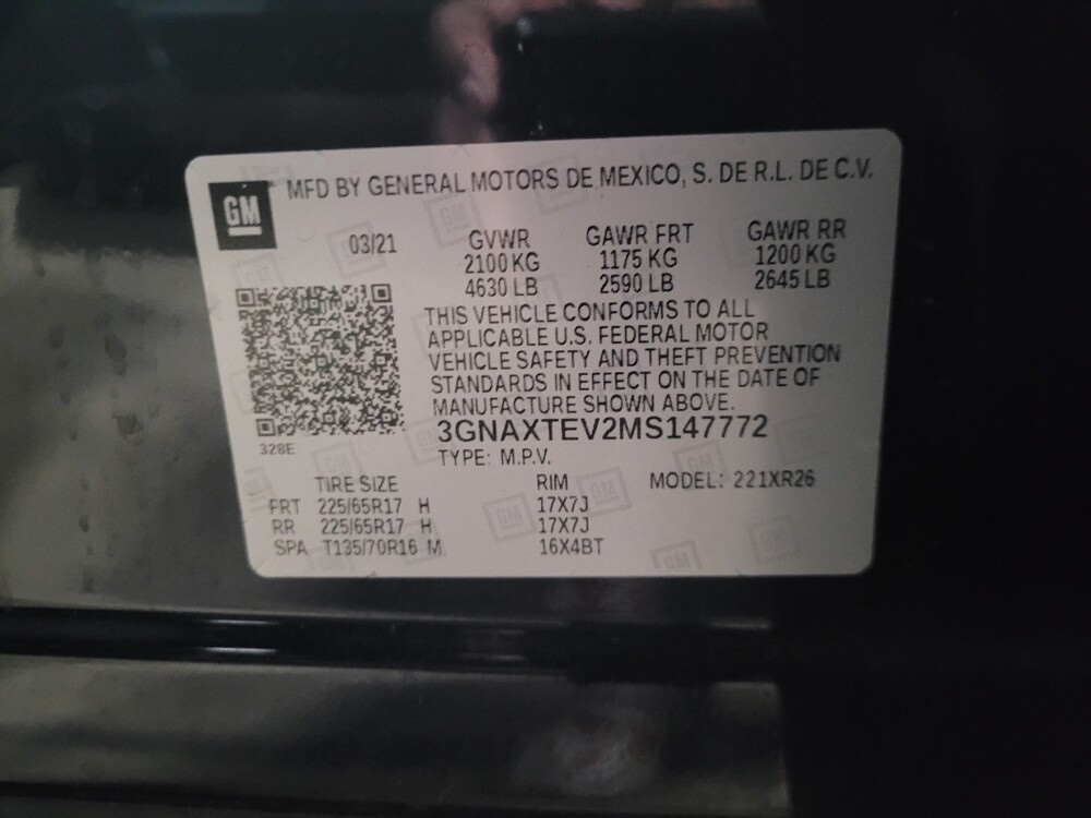 2021 Chevrolet Equinox in Chesapeake, VA 23320 - 18128658 33