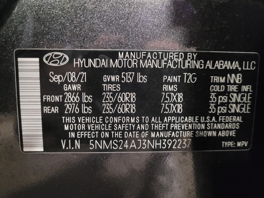 2022 Hyundai Santa Fe in Miami, FL 33157 - 18128668 33