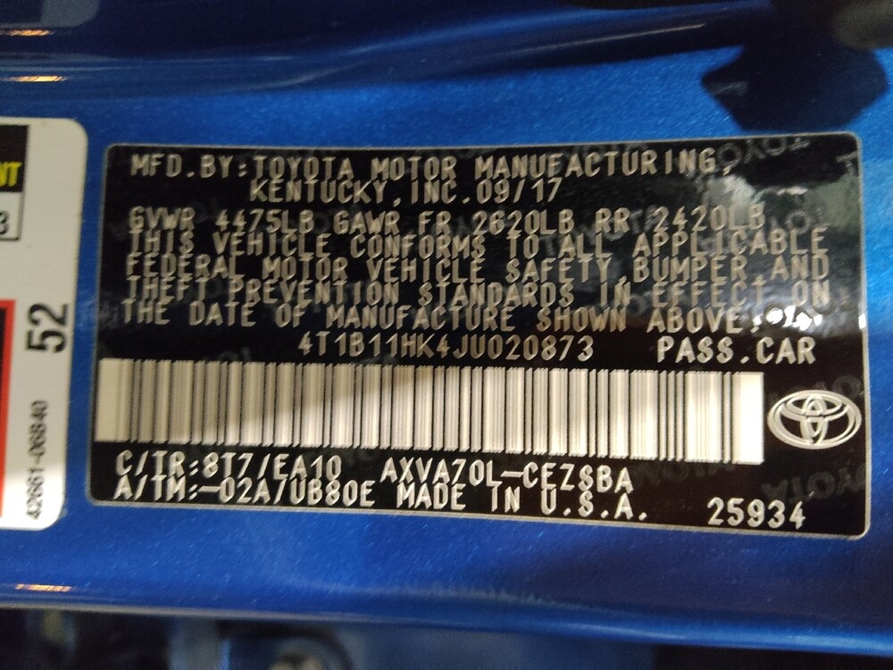 2018 Toyota Camry in Live Oak, TX 78233 - 18128677 33