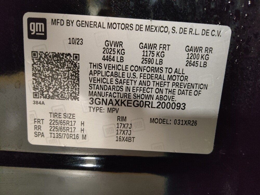 2024 Chevrolet Equinox in Chattanooga, TN 37421 - 18128694 33