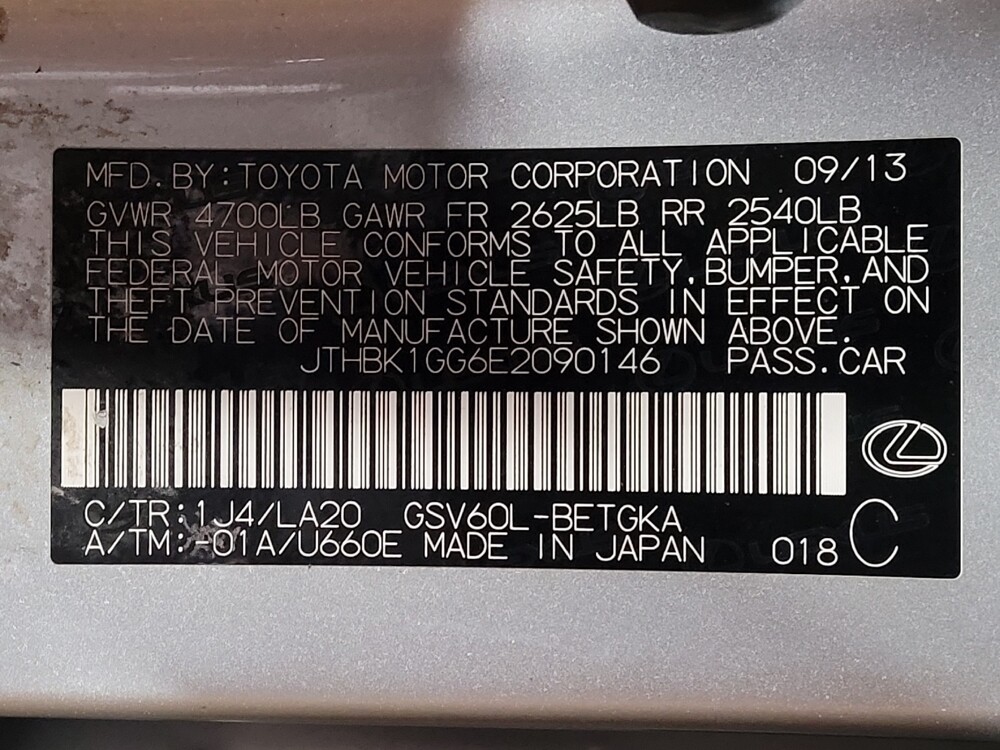 2014 Lexus ES 350 in Miami, FL 33157 - 18128695 33