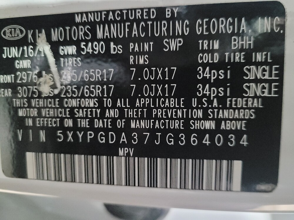 2018 Kia Sorento in Williamstown, NJ 8094 - 18128716 33