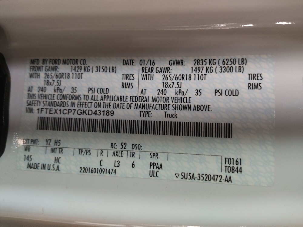 2016 Ford F150 in Temple, TX 76502 - 18128718 33