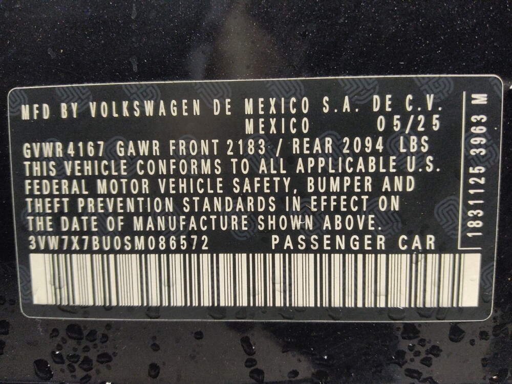 2025 Volkswagen Jetta in Baton Rouge, LA 70816 - 18128719 33