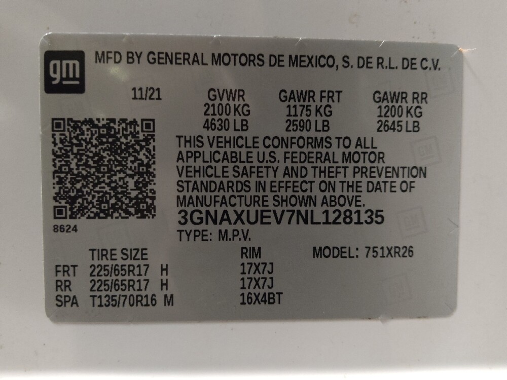 2022 Chevrolet Equinox in Mobile, AL 36606 - 18128725 33