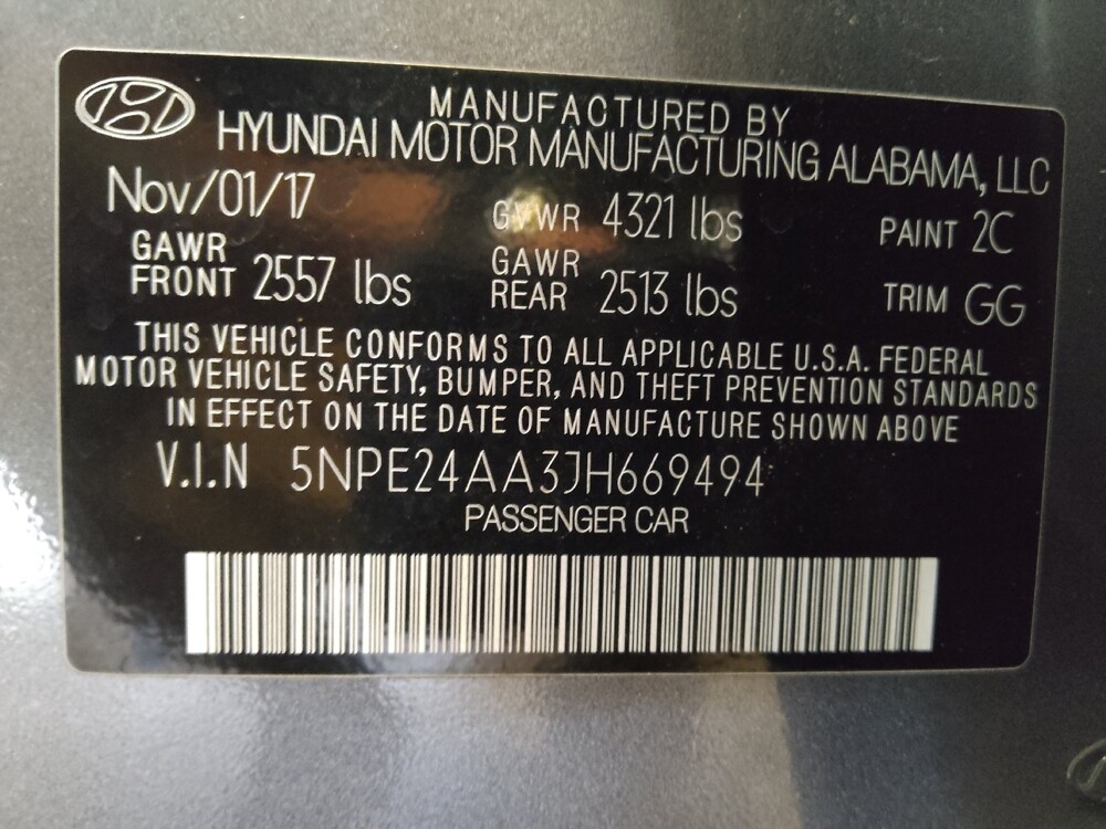 2018 Hyundai Sonata in Savannah, GA 31419 - 18128737 33