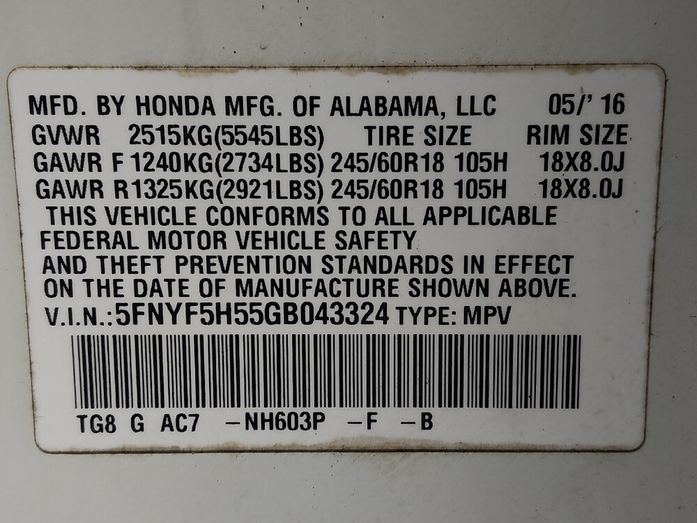 2016 Honda Pilot in Houston, TX 77074 - 18128746 33