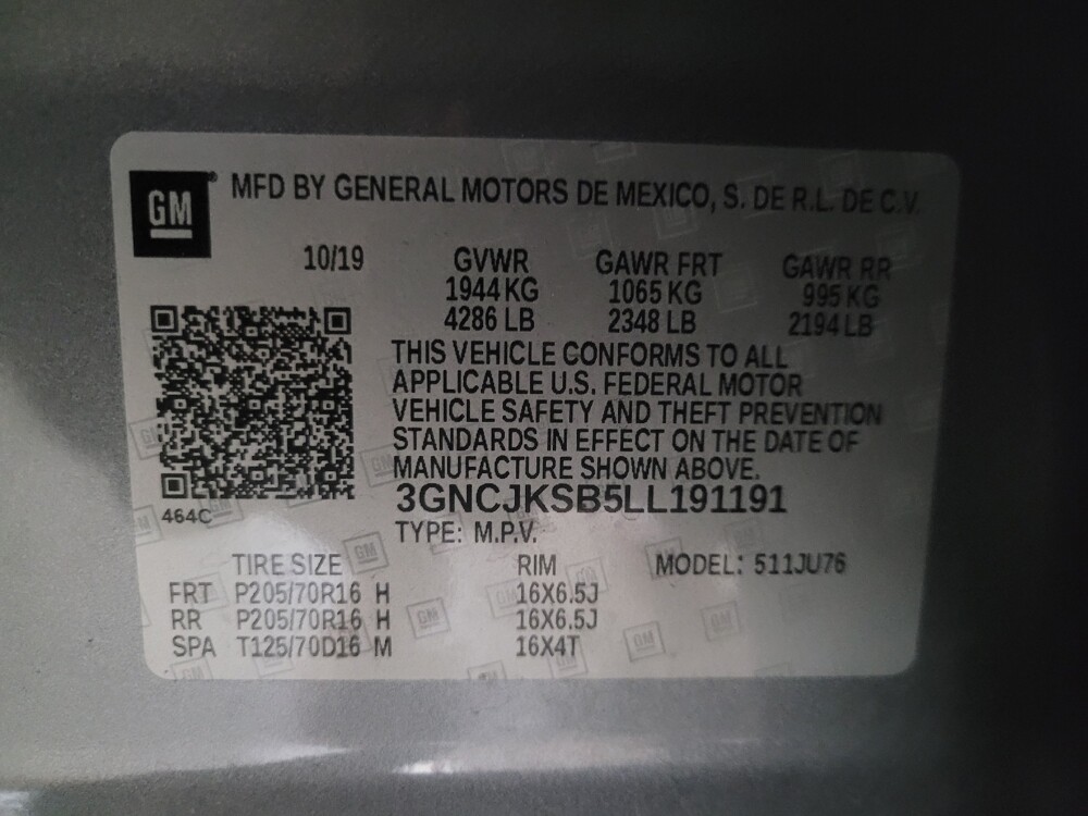 2020 Chevrolet Trax in Athens, GA 30606 - 18128759 33