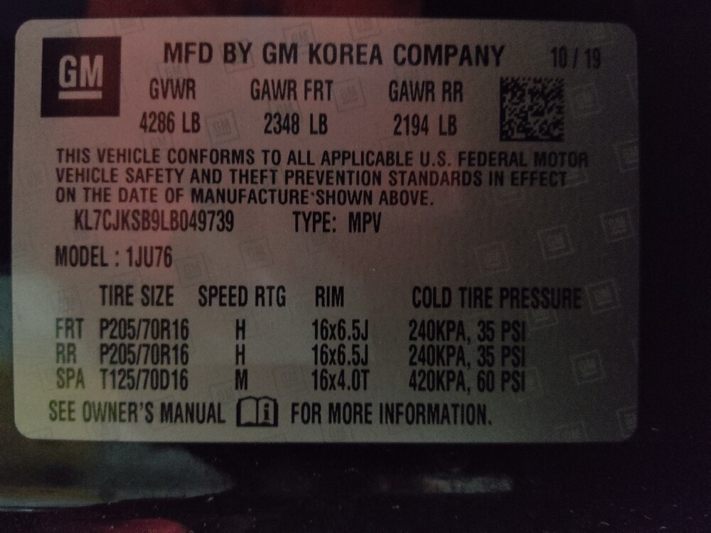 2020 Chevrolet Trax in Chattanooga, TN 37421 - 18128762 33