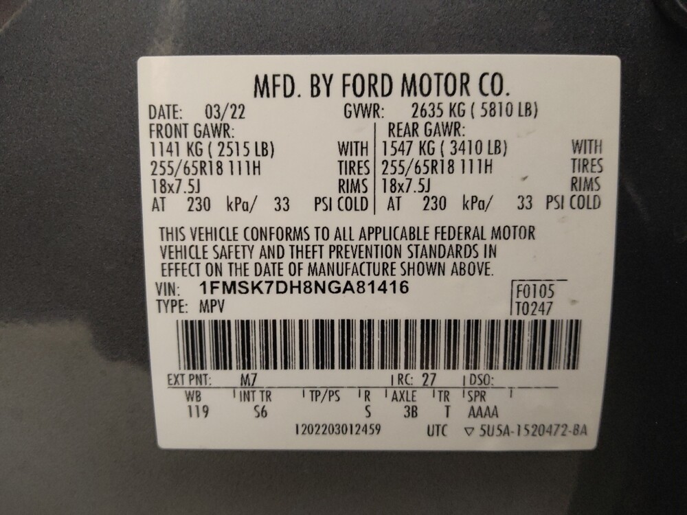 2022 Ford Explorer in Tyler, TX 75701 - 18128779 33