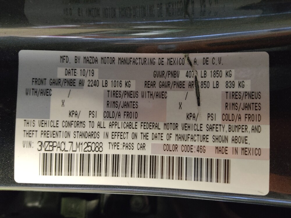 2020 MAZDA MAZDA3 in Glendale, AZ 85301 - 18128791 33