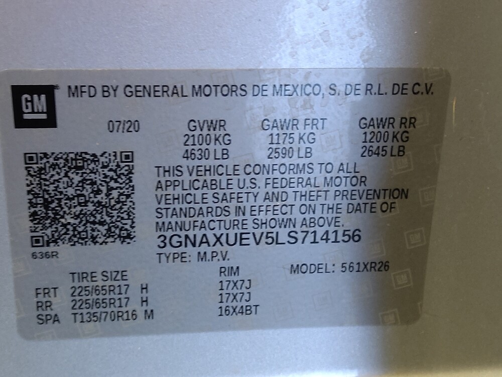 2020 Chevrolet Equinox in Phoenix, AZ 85022 - 18128798 33