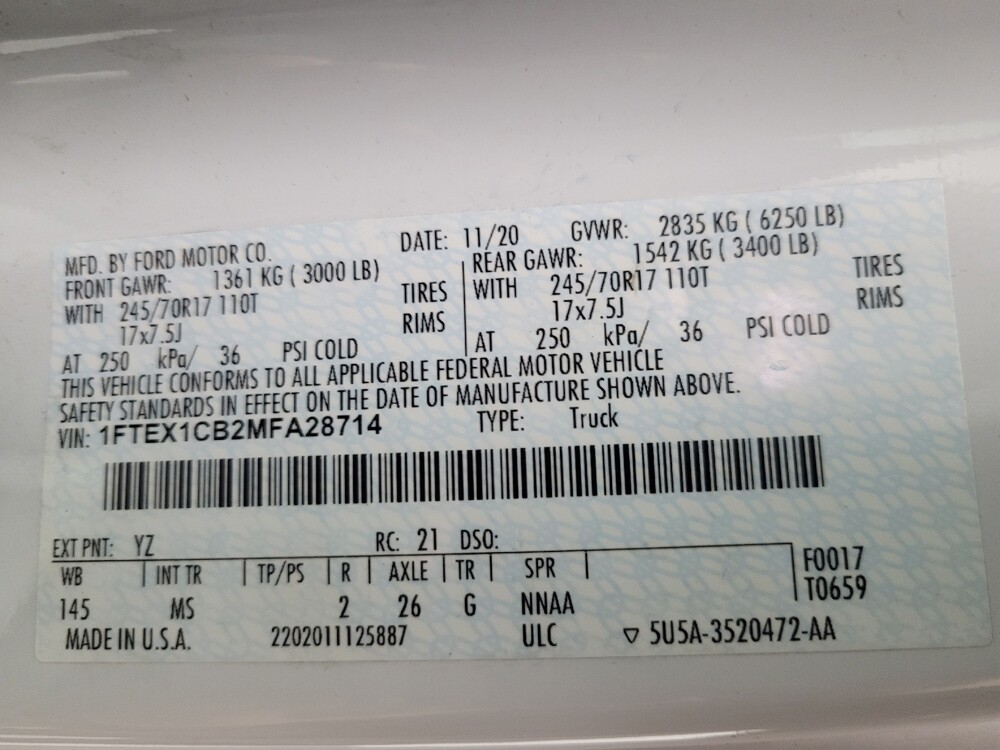 2021 Ford F150 in Huntsville, AL 35816 - 18128807 33