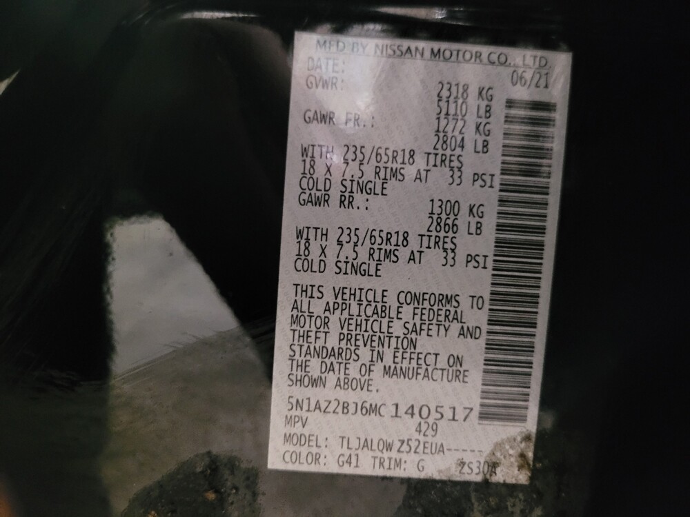 2021 Nissan Murano in Richmond, VA 23235 - 18128818 33