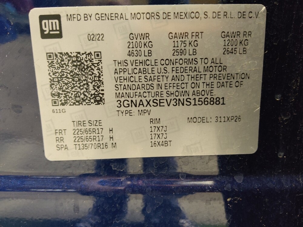 2022 Chevrolet Equinox in Glendale, AZ 85301 - 18128824 33