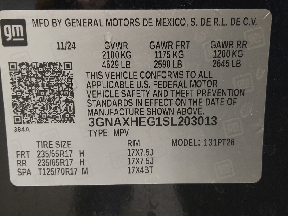 2025 Chevrolet Equinox in Houston, TX 77074 - 18128844 33