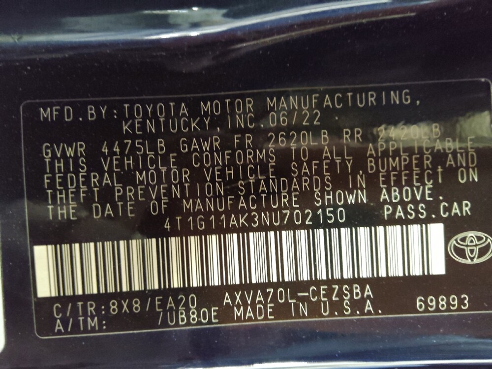 2022 Toyota Camry in Oklahoma City, OK 73139 - 18128847 33