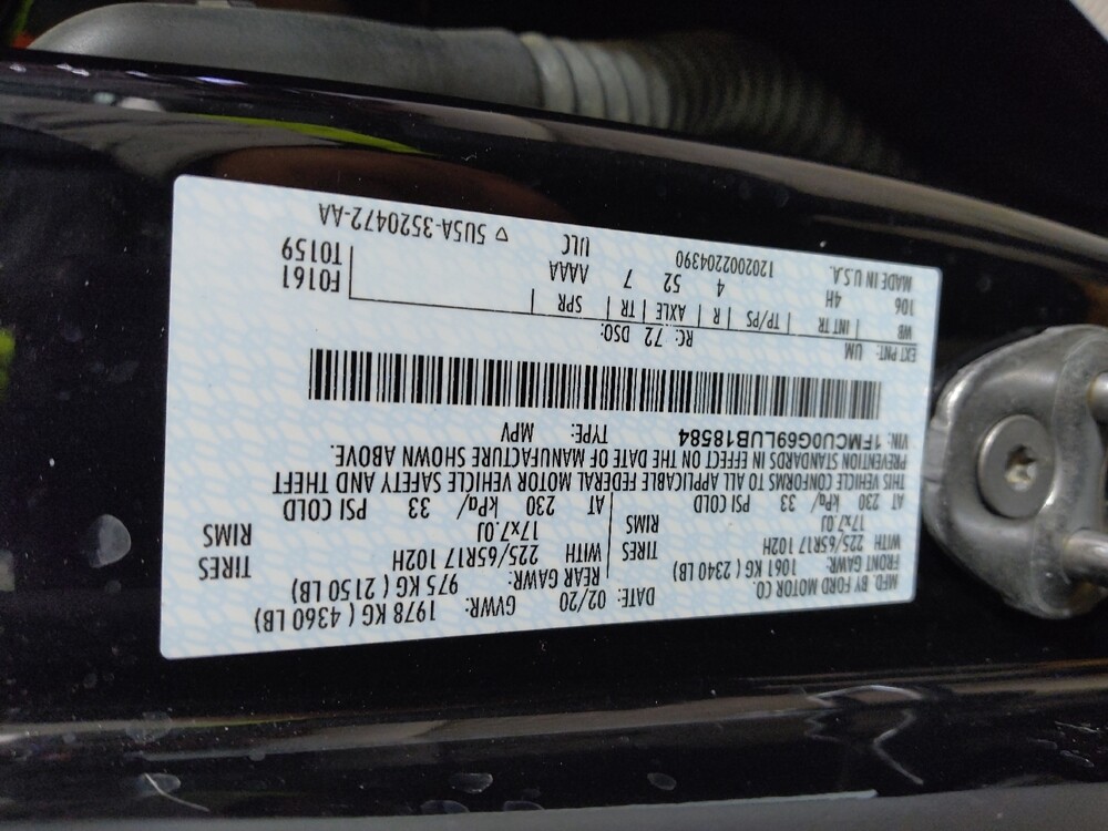 2020 Ford Escape in Midlothian, IL 60445 - 18128859 33