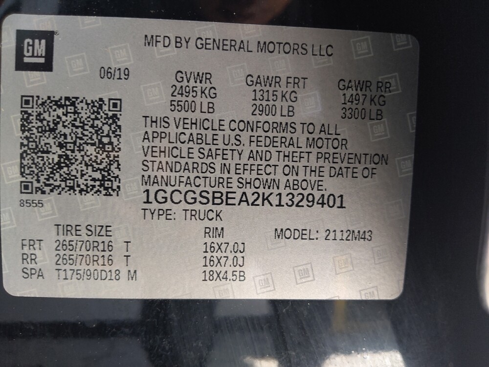 2019 Chevrolet Colorado in Augusta, GA 30907 - 18128864 33