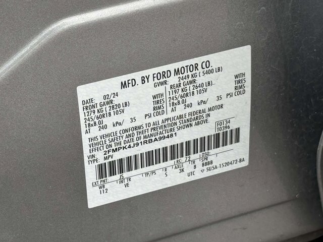 2024 Ford Edge in Winchester, VA 22602 - 18128908 50