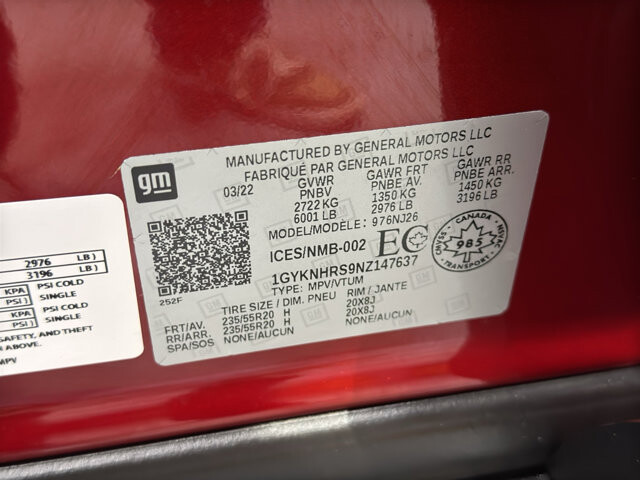 2022 Cadillac XT5 in Burlington, WI 53105 - 18128920 45