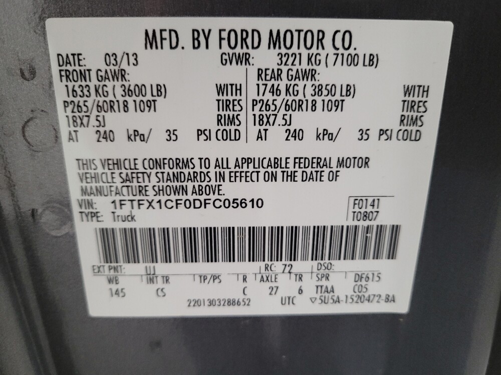 2013 Ford F150 in Downey, CA 90241 - 18128940 33