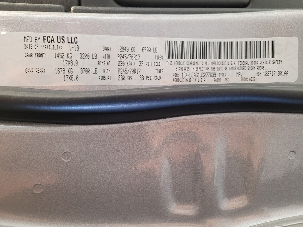 2018 Jeep Grand Cherokee in Downey, CA 90241 - 18128946 33