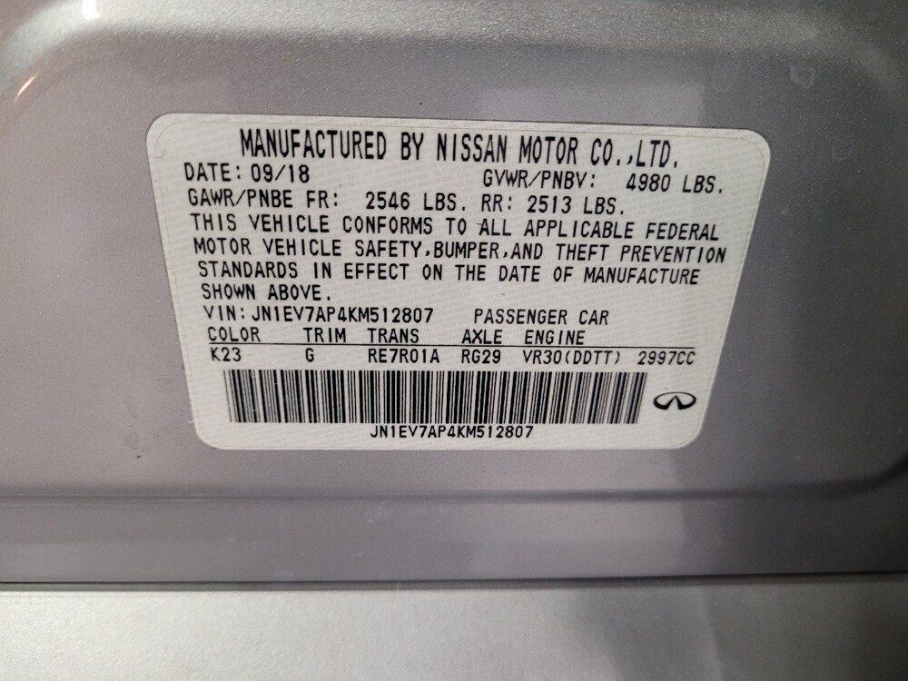 2019 INFINITI Q50 in Downey, CA 90241 - 18128950 33