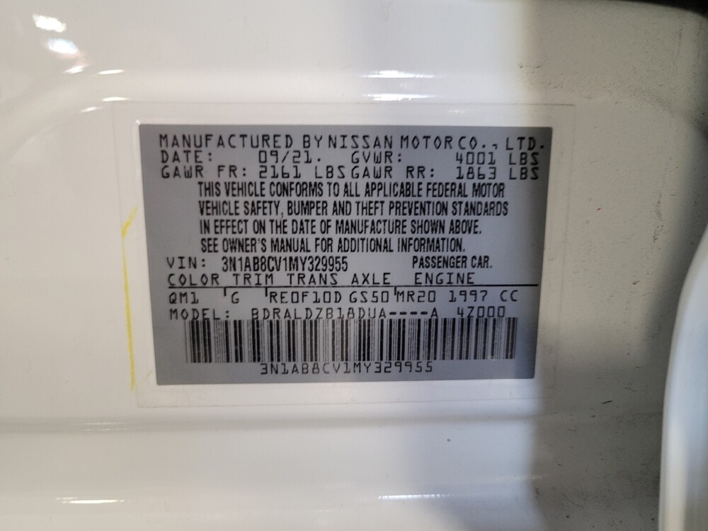 2021 Nissan Sentra in Downey, CA 90241 - 18128958 33